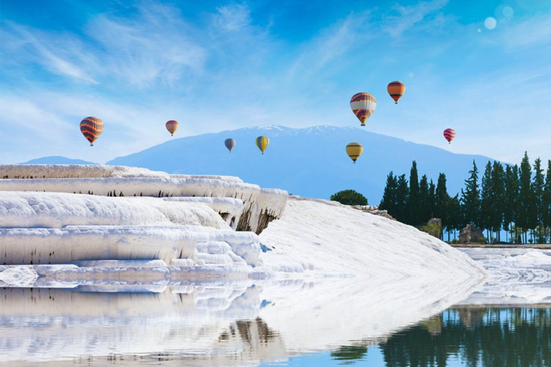 Pamukkale lot balonem i jezioro Salda z Alanyi
